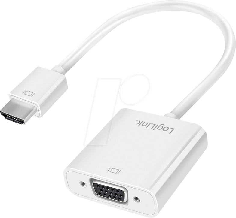 4052792067705 - LOGILINK CV0150 - HDMI Adapter HDMI Stecker auf VGA Buchse 35 mm Audio USB