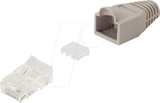 4052792070675 - LOGILINK MP0072 - Modularstecker RJ45 Cat6A UTP 100 Stück