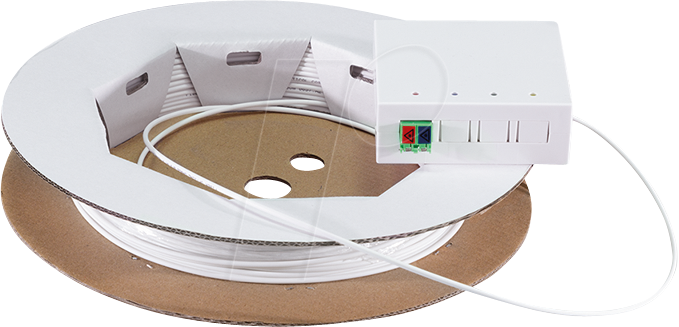 4052792071627 - LOGILINK FB2LC30 - FTTH-Anschlussbox 1x LCD APC mit 30 m Anschlusskabel