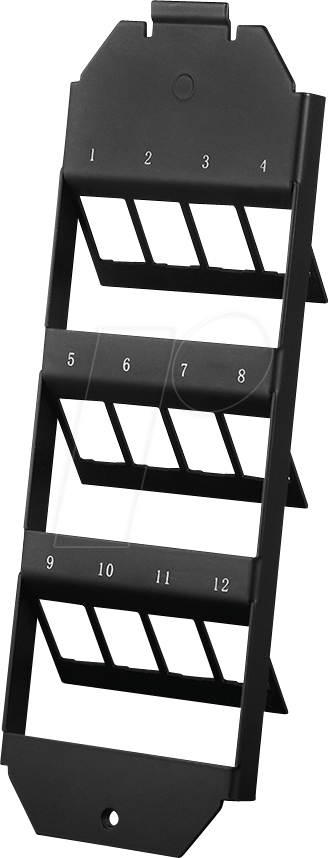 4052792073232 - LOGILINK NK4069 - Keystone Halterung 12 Port für Bodentank