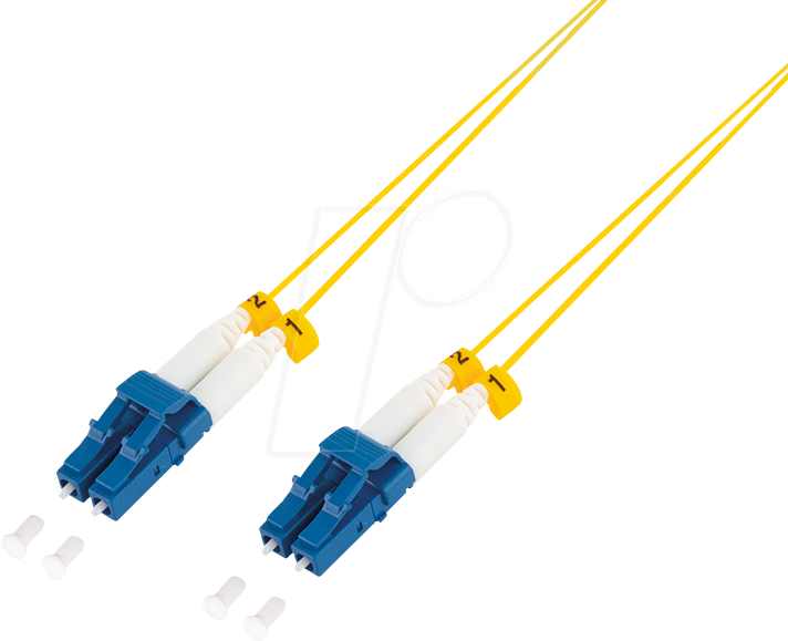 4052792073478 - LOGILINK FS0LC01 - Patchkabel LWL LC Duplex 9 125 µm OS2 1 m