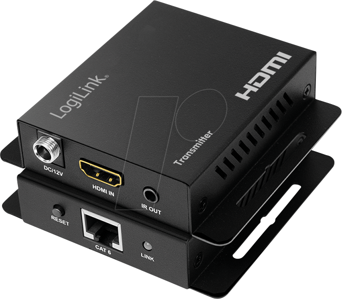 4052792075014 - LOGILINK HD0063 - HDMI Extender über Cat6 4K 60 Hz 70 m 4052792075014 - LOGILINK HD0063 - HDMI Extender über Cat6 4K 60 Hz 70 m