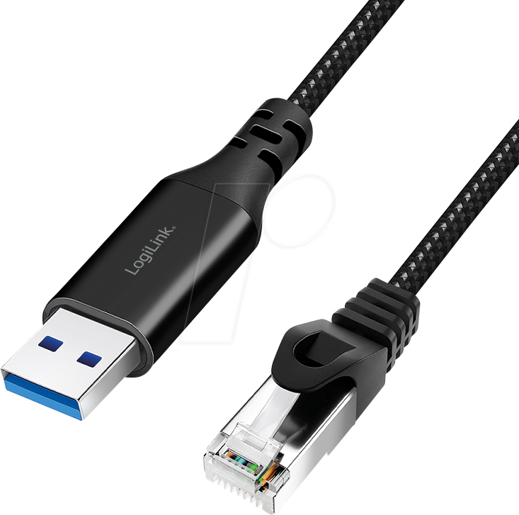 4052792075144 - LOGILINK CU0400 - Netzwerkadapter Kabel USB 30 Typ-A Gigabit Ethernet 1 m