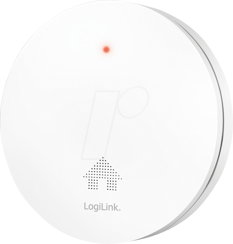 4052792076042 - LOGILINK SC0019 - Rauchmelder mit 10 Jahres Batterie extra flach