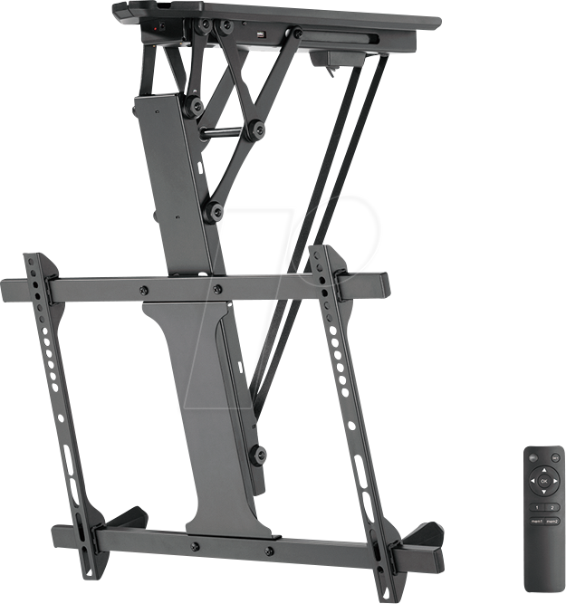 4052792076363 - LOGILINK BP0159A - TV Deckenhalter motorisiert Sprachsteuerung 32- 70