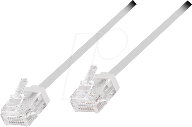 4052792076684 - LOGILINK CQ3041U - RJ45-Kabel Cat6a U UTP slim 15 m weiß