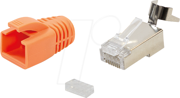 4052792077117 - LOGILINK MP0078 - RJ45 Modular Stecker Cat6a   Cat7 10 Stück