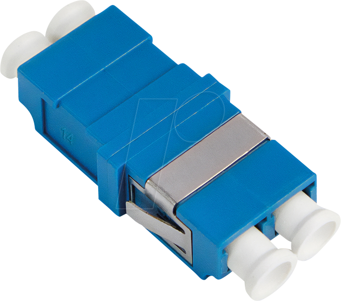 4052792077773 - LOGILINK FA03LC7 - LWL Kupplung LC Duplex ohne Flansch 12 Stück