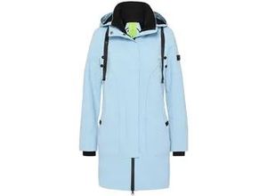 4052803864897 - Rainwear-Kurzmantel blau 38