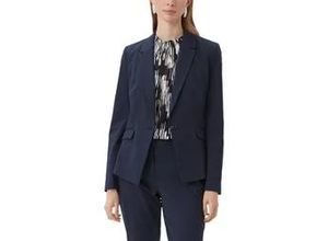 4052826010264 - Jackenblazer COMMA Gr 40 blau (navy) Damen Blazer mit Viskose