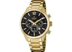 4052826148042 - Festina Quarz Herren Timeless Chronograph F20633 3 - schwarzgold - 435mm