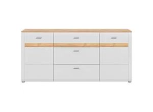 4052826175833 - Sideboard INOSIGN grau (ashgra eiche) B185cm H86cm T43cm Sideboards