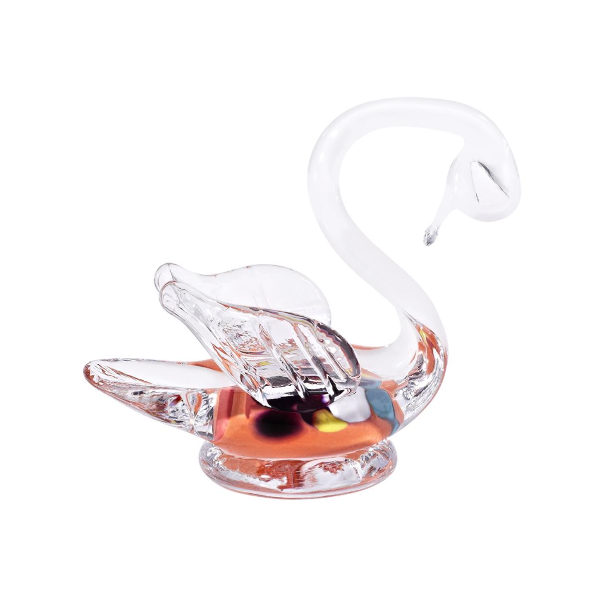 4052884002102 - Schwan Tierwelt 115cm Glas lila