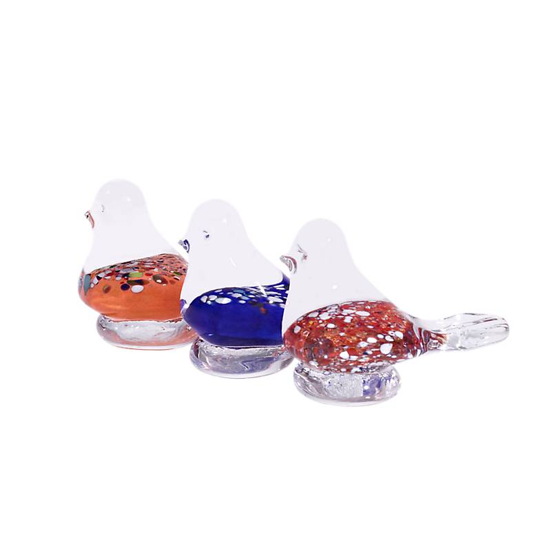4052884002294 - Vogel Tierwelt 6cm Glas orange