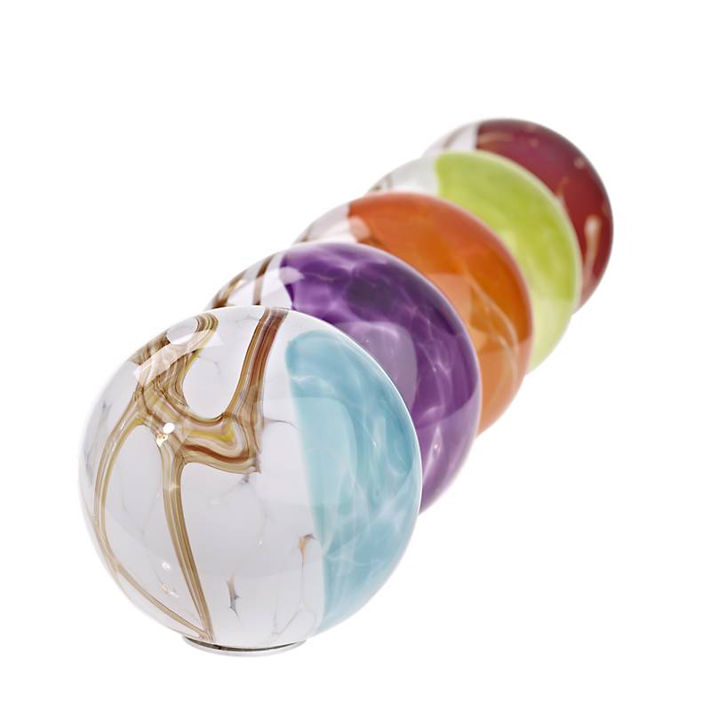 4052884009897 - Gartenkugel Punto klein Gartenflair 13cm inkl Stab Lila