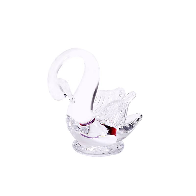 4052884018714 - Schwan Tierwelt 85cm Glas lila