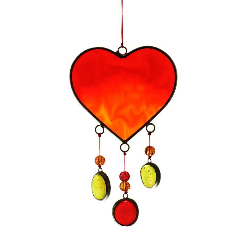 4052884028454 - Fensterhänger Herz Dekoration (25 cm)