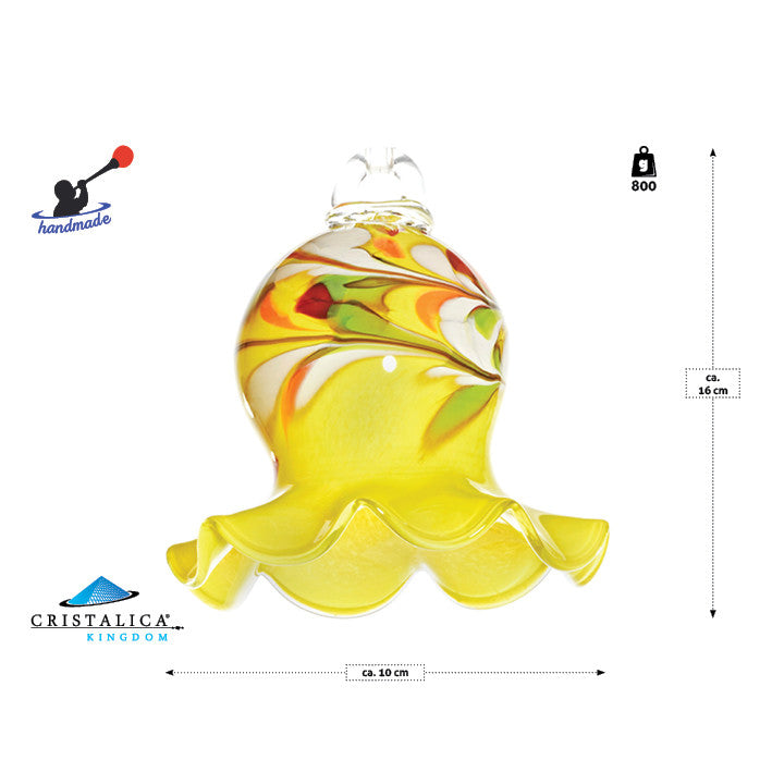 4052884028874 - Glockenblume Gartenflair 16cm mit Stab lila