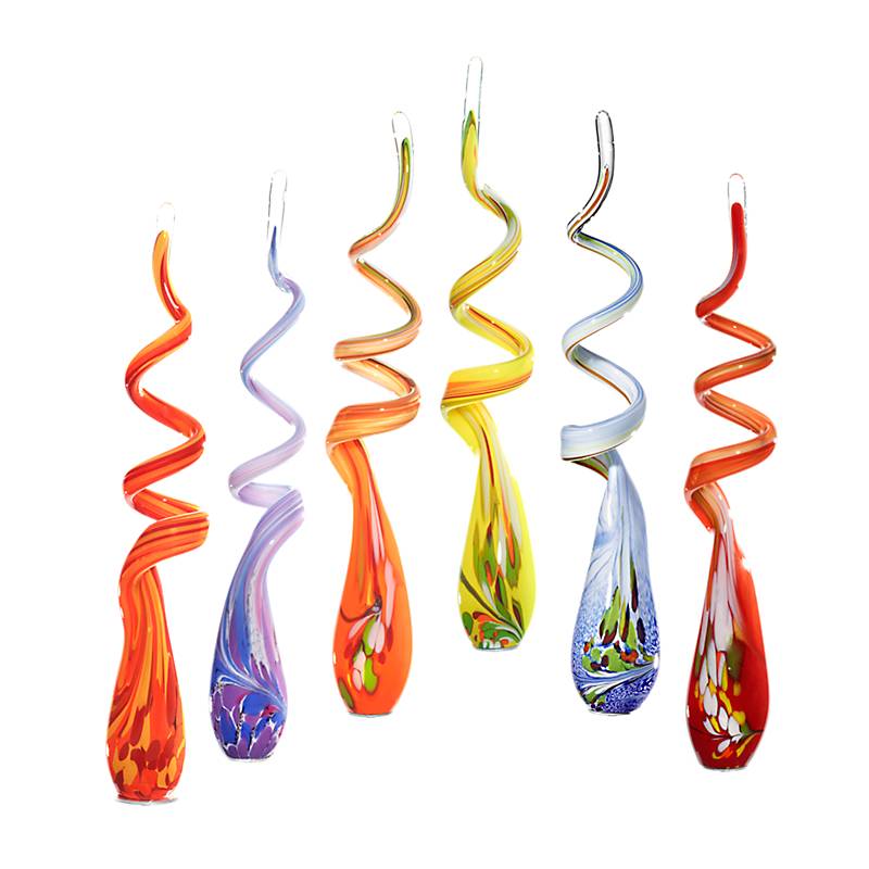 4052884029345 - Spirale Gartenflair 55cm blau inkl Stab