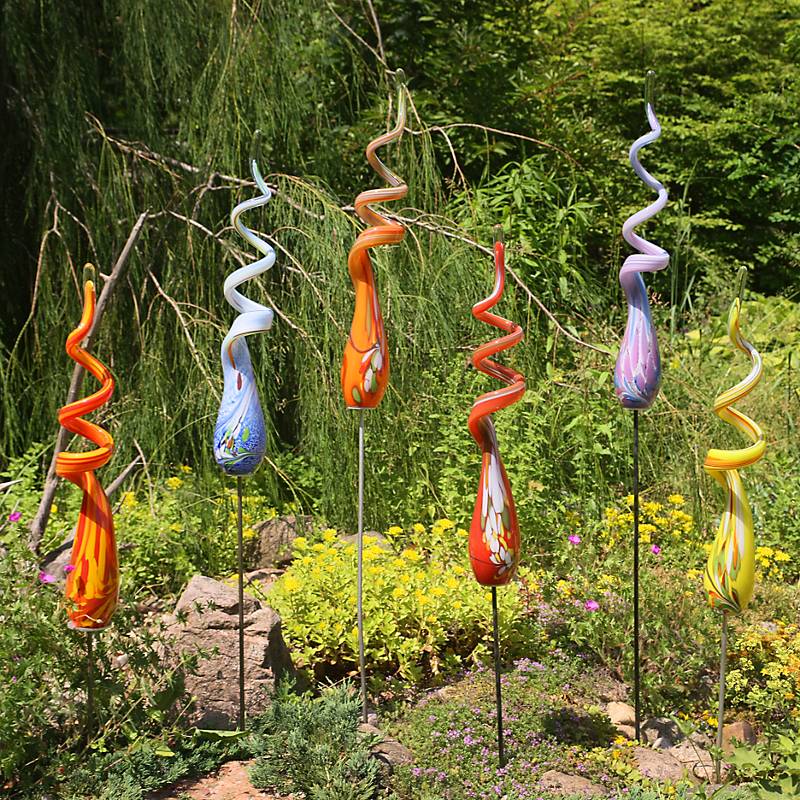 4052884029352 - Spirale Gartenflair 55cm gelb inkl Stab