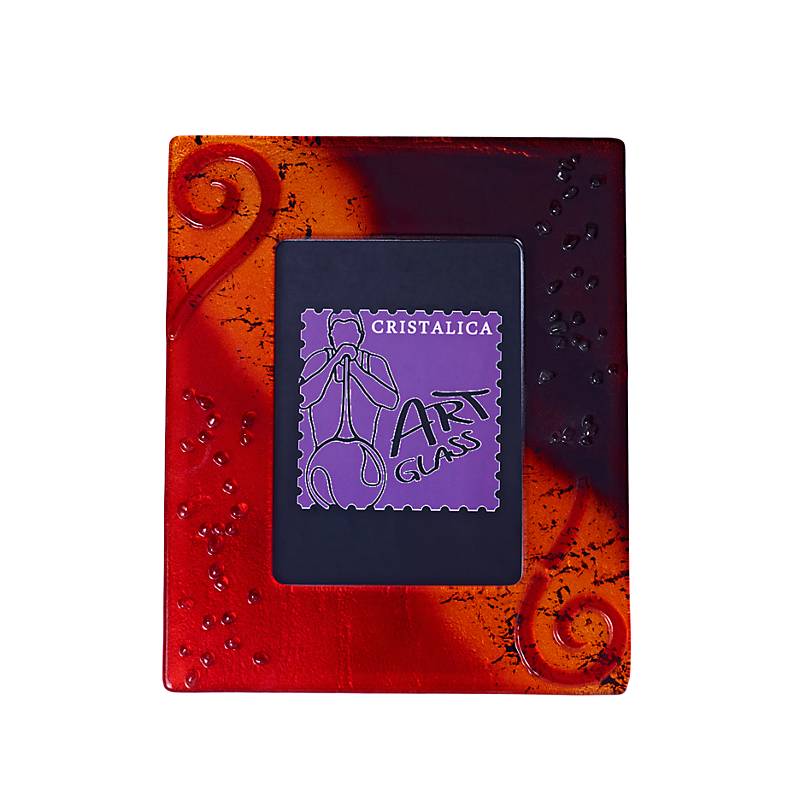 4052884035681 - Bilderrahmen Fotorahmen Photo Frame Format 13x18cm Deko Fusing Glas rot Handmade 4052884035681 - Bilderrahmen Fotorahmen Photo Frame Format 13x18cm Deko Fusing Glas rot Handmade