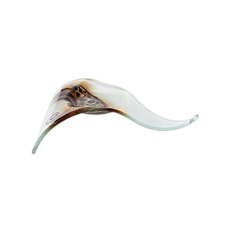 4052884035902 - Kerzenteller Teelichthalter Pizza Tischdeko Fusing Glas weiß gold 22cm Handmade 4052884035902 - Kerzenteller Teelichthalter Pizza Tischdeko Fusing Glas weiß gold 22cm Handmade