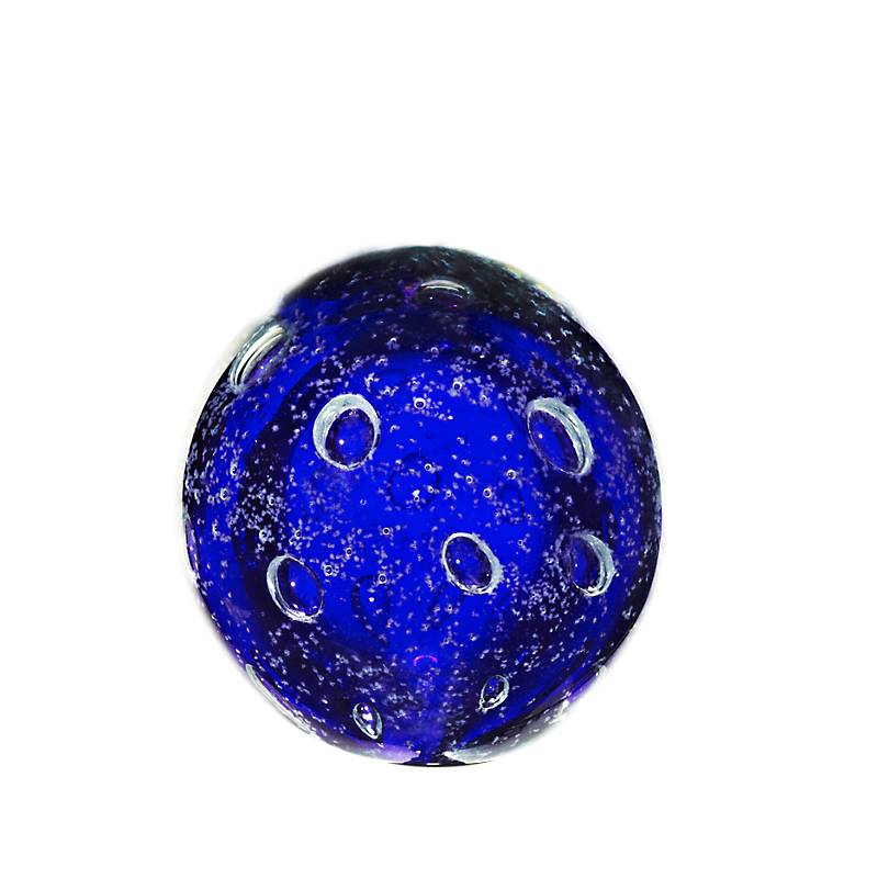 4052884046540 - Gartenkugel blau Bubble Mini Murmel Blumenbeet Dekoration Handmade 9cm mit Stab 4052884046540 - Gartenkugel blau Bubble Mini Murmel Blumenbeet Dekoration Handmade 9cm mit Stab