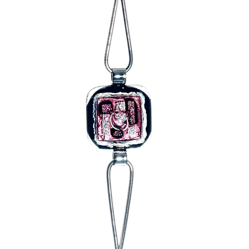 4052884054057 - Armband mit Glasstein Violett Fusing 4052884054057 - Armband mit Glasstein Violett Fusing