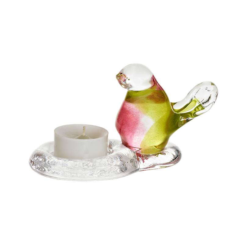 4052884055771 - Vogel mit Teelichthalter Pavel (8cm)