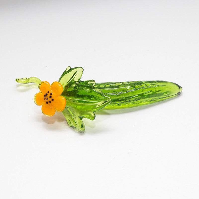 4052884061598 - Gurke mit Blüte Obst & Gemüse 10cm 4052884061598 - Gurke mit Blüte Obst & Gemüse 10cm