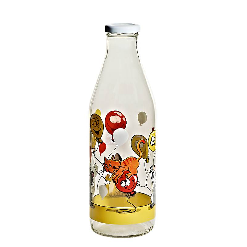 4052884072969 - Milchflasche mit Deckel Nadia (1 Liter)