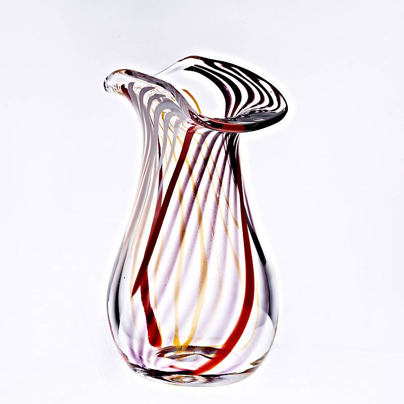 4052884108149 - Vase VIP Pavel weiß rot blau