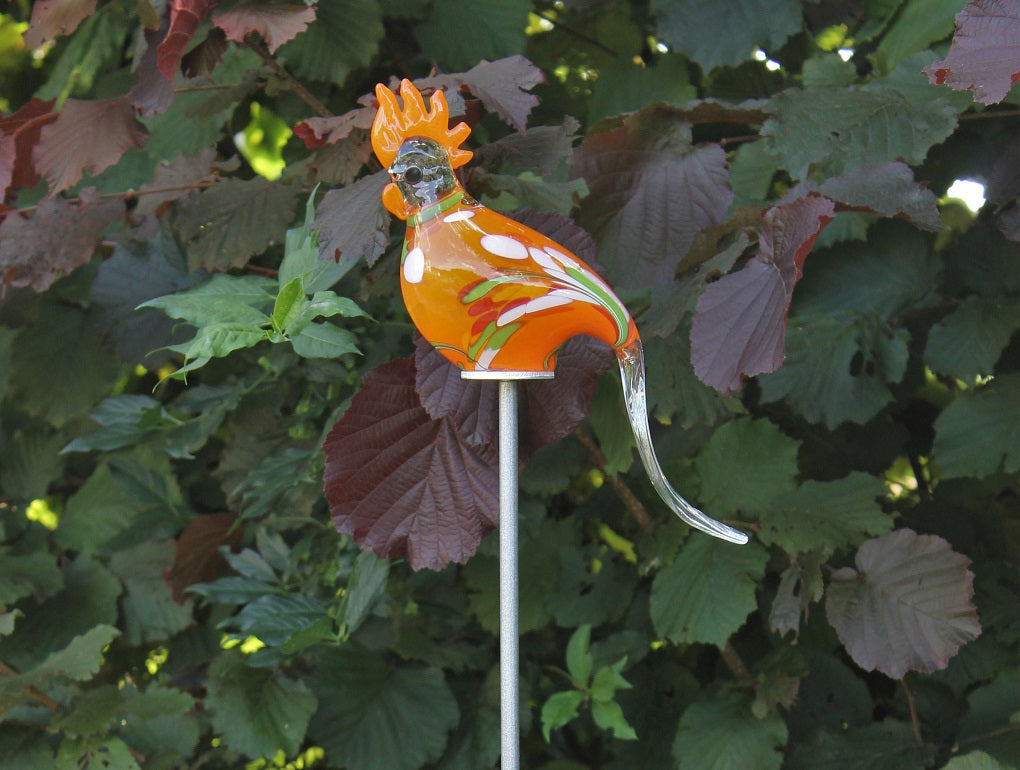 4052884111521 - Kakadu Gartenflair inkl Stab 30 cm gelb