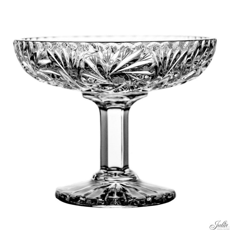 4052884511352 - Glasschale auf Fuß Schleuderstern 15cm