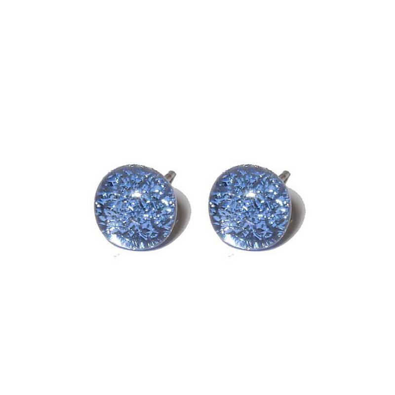 4052884662313 - Ohrstecker mit Glasperle Blue Stone Fusing