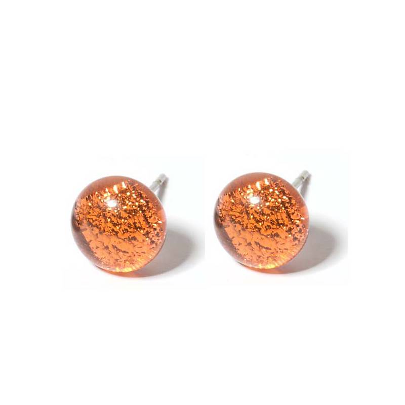 4052884662351 - Ohrstecker mit Glasperle Orange Stone Fusing 4052884662351 - Ohrstecker mit Glasperle Orange Stone Fusing