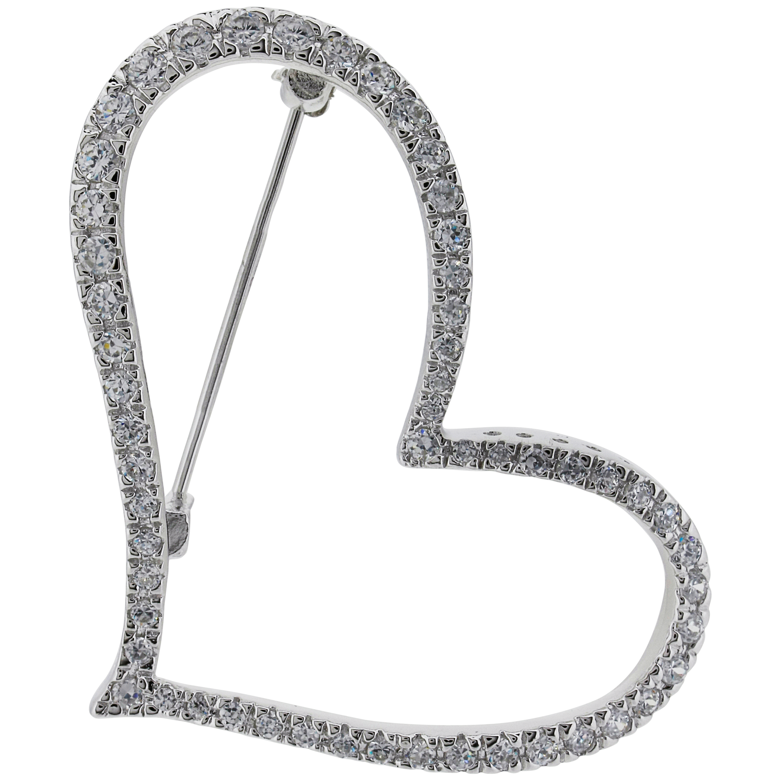 4052884689334 - Brosche Thuja aus 925 Sterling Silber Schmuck für Damen Friends