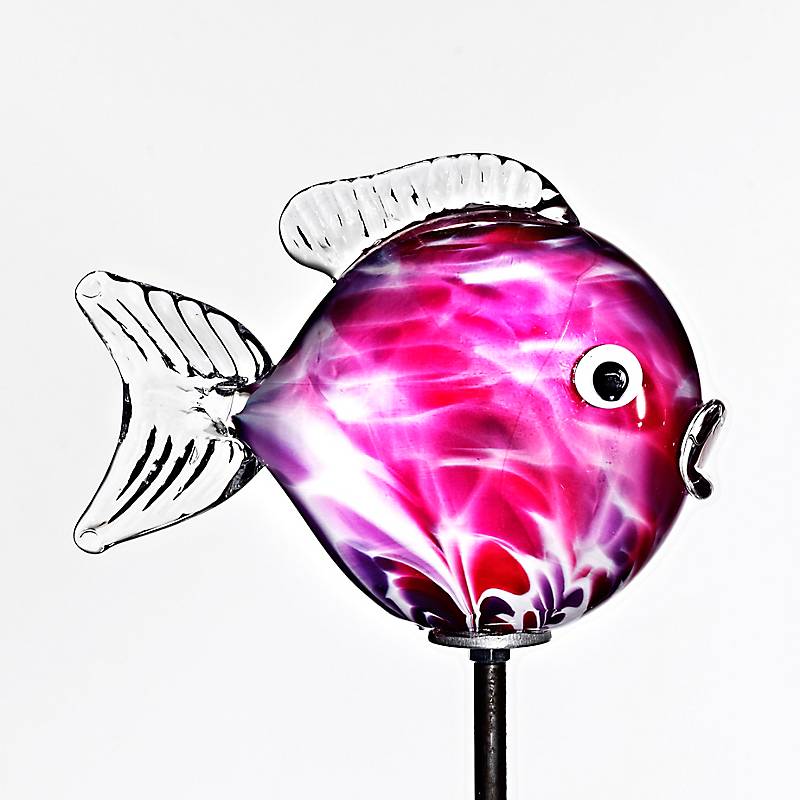 4052884806694 - Kugelfisch mit Stab Gartenflair 175cm gelb 4052884806694 - Kugelfisch mit Stab Gartenflair 175cm gelb