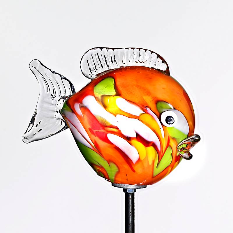 4052884806700 - Kugelfisch mit Stab Gartenflair 175cm malve 4052884806700 - Kugelfisch mit Stab Gartenflair 175cm malve