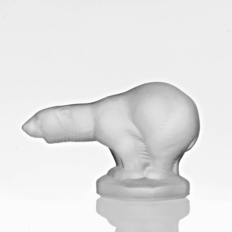 4052884817164 - Tierfigur Eisbär satiniert (8cm)