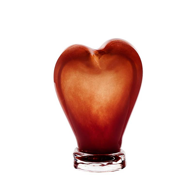4052884914221 - Valentinsherz stehend Pavel (15cm) orange