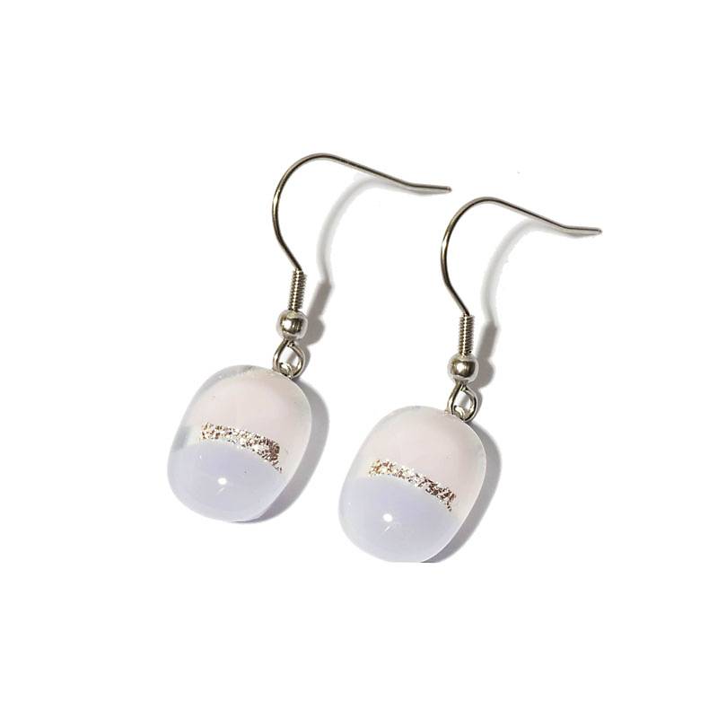 4052884929478 - Ohrringe mit Glasstein Fresh Opal lila