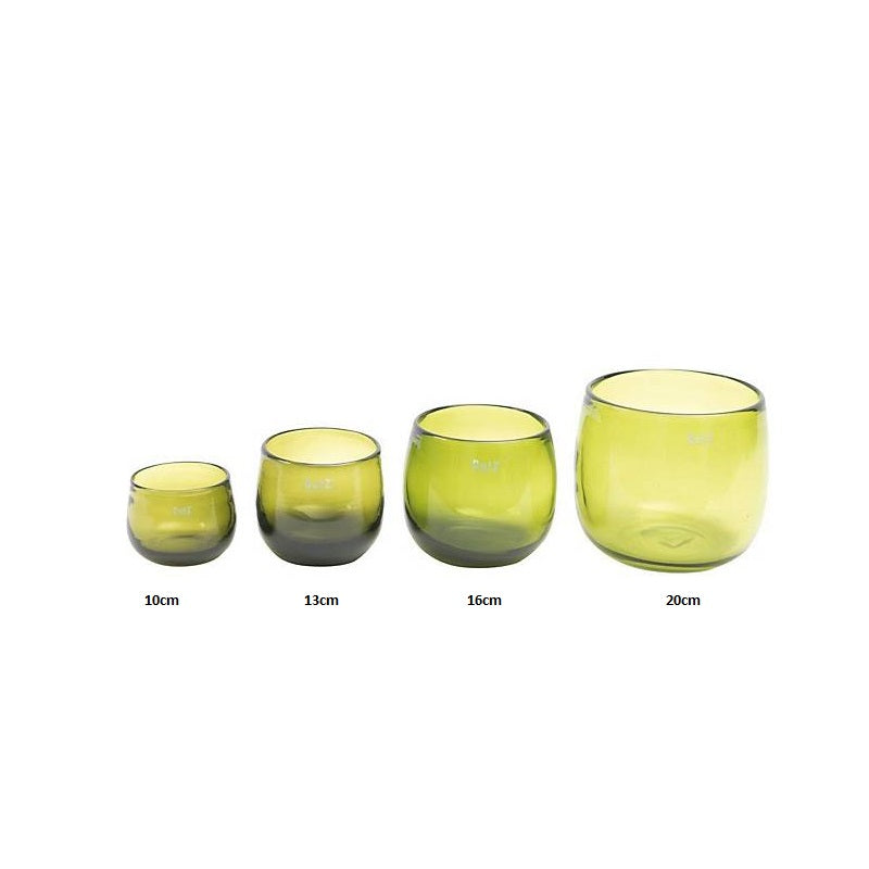 4052884977370 - Blumentopf Pot olivegrün Colori 20cm 4052884977370 - Blumentopf Pot olivegrün Colori 20cm
