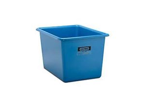4052886102718 - Großbehälter aus GfK Inhalt 700 l LxBxH 1320 x 970 x 800 mm blau CEMO