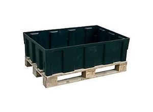 4052886128596 - Polyethylen-Auffangwanne zum direkten Aufstellen auf den Boden oder Paletten ohne Gitterrost BxTxH 1205x805x330 mm Vol 250 l 4052886128596 - Polyethylen-Auffangwanne zum direkten Aufstellen auf den Boden oder Paletten ohne Gitterrost BxTxH 1205x805x330 mm Vol 250 l