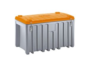 4052886328408 - Transport- und Pritschenbox CEMbox 400 Polyethylen 400 l L 1200 x B 790 x H 750 mm stapelbar grau orange