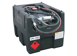 4052886337783 - Mobile Tankstelle KS-Mobil EASY mit Elektropumpe 230 V 40 l min 190 l Benzintank Polyethylen ATEX B 800 x T 600 x H 590 mm