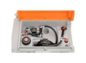 4052886363201 - Mobile Tankstelle Basic Elektrompumpe Cematic Duo 24 12 V Dieseltank 980 l B 1270 x T 1070 x H 1120 mm