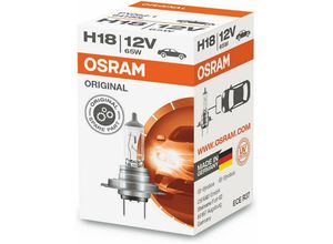 4052899479968 - Glühlampe H18 Orginal Autolampe Abblendlicht Fernlicht 12V 65W 64180L - Osram