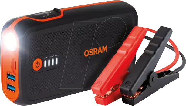 4052899620483 - OSRAM Schnellstartsystem BATTERYstart 300 OBSL300 Starthilfestrom (12 V)=300 A USB-Steckdose 2x